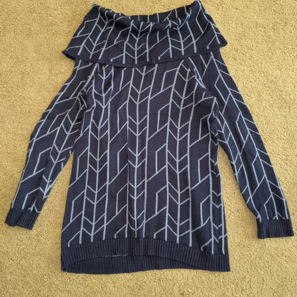 Her Universe Wonder Woman cowl neck tunic sweater